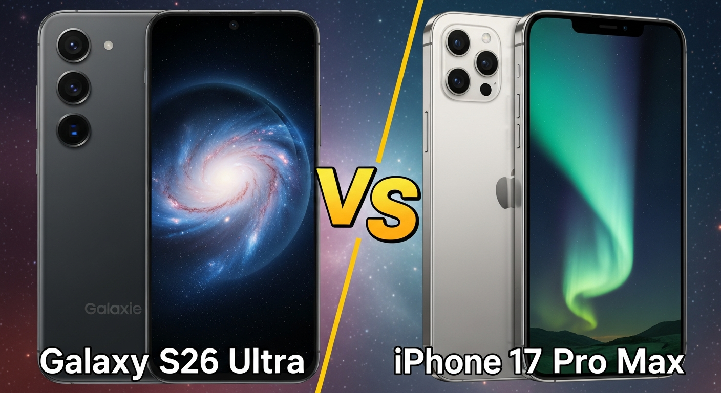 Galaxy S26 Ultra vs iPhone 17 Pro Max