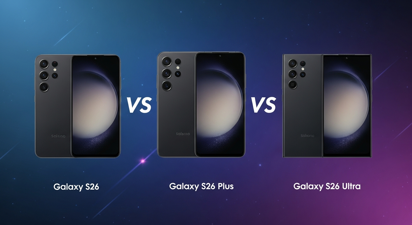Galaxy S26 vs S26 Plus vs S26 Ultra