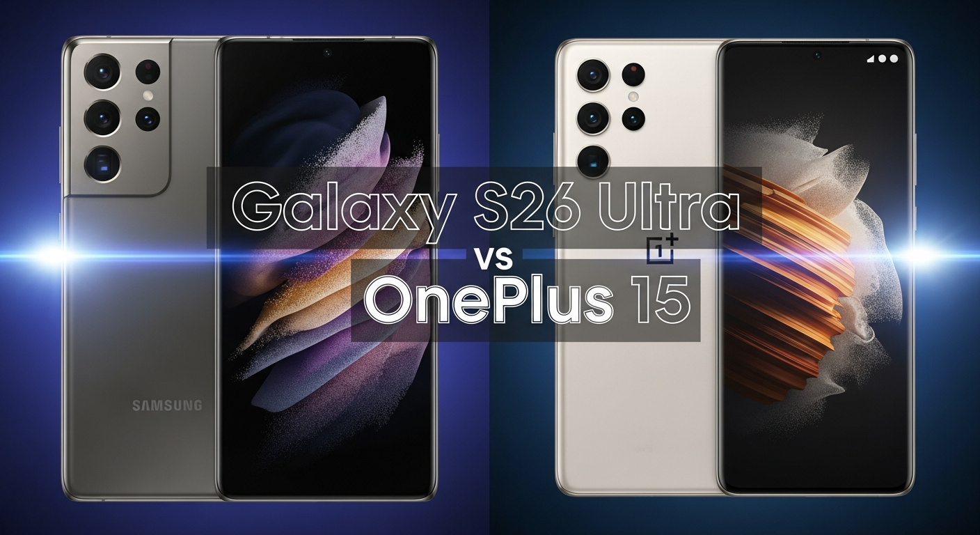 Galaxy S26 Ultra vs OnePlus 15