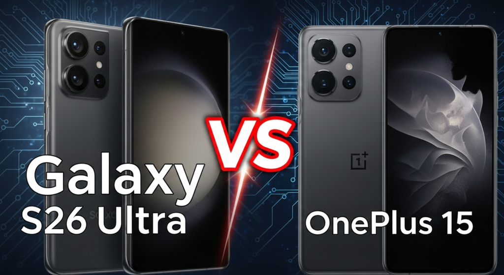 Galaxy S26 Ultra vs OnePlus 15