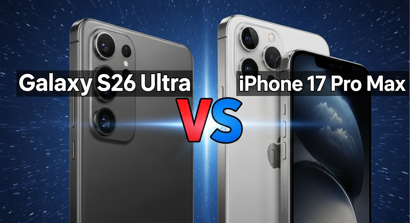 Galaxy S26 Ultra vs iPhone 17 Pro Max