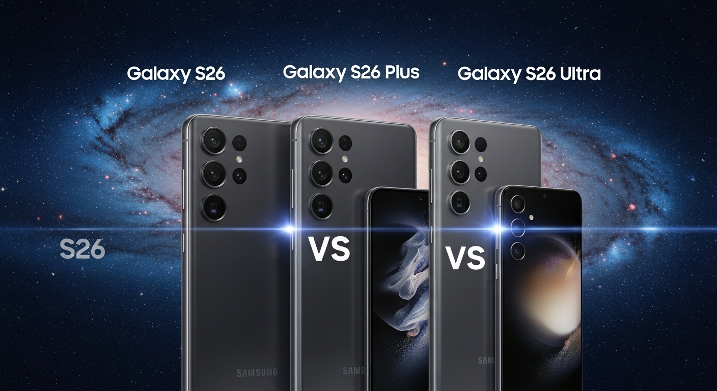 Galaxy S26 vs S26 Plus vs S26 Ultra